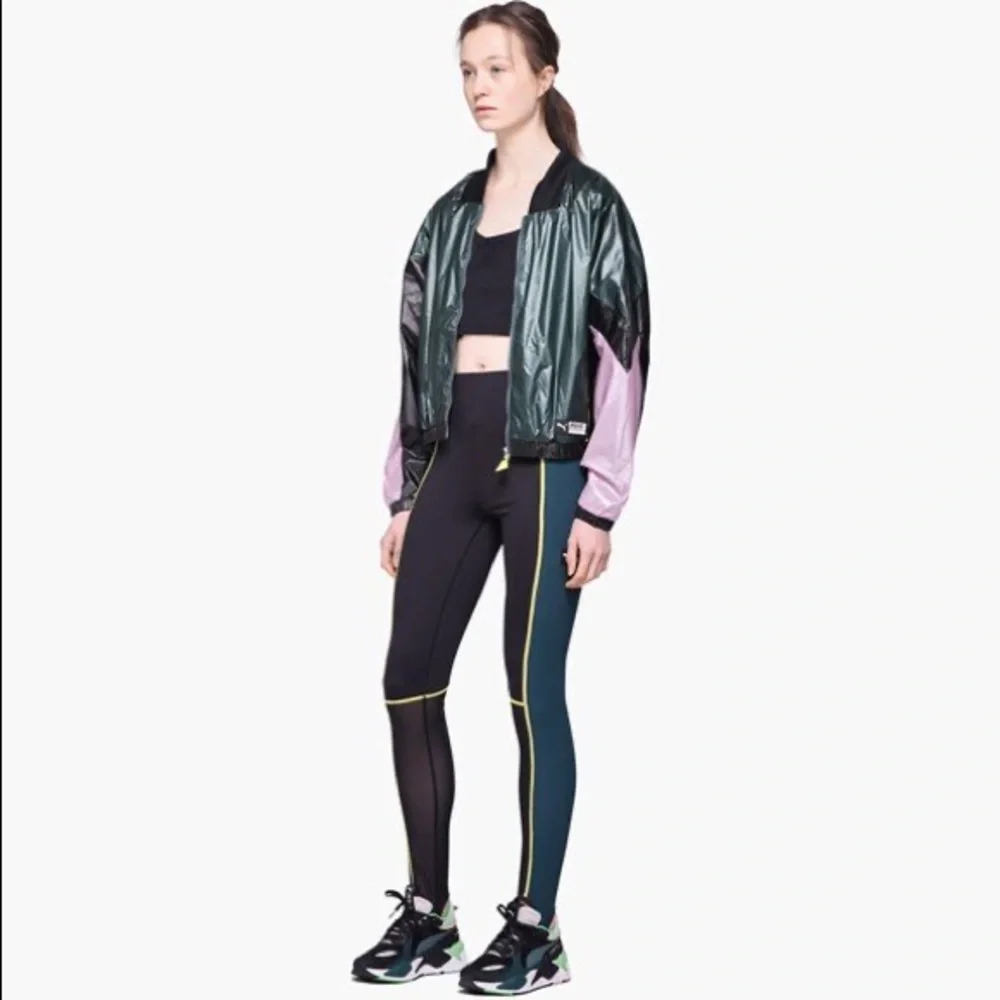 NWT Puma TZ Active Jacket Color Block Light Weight